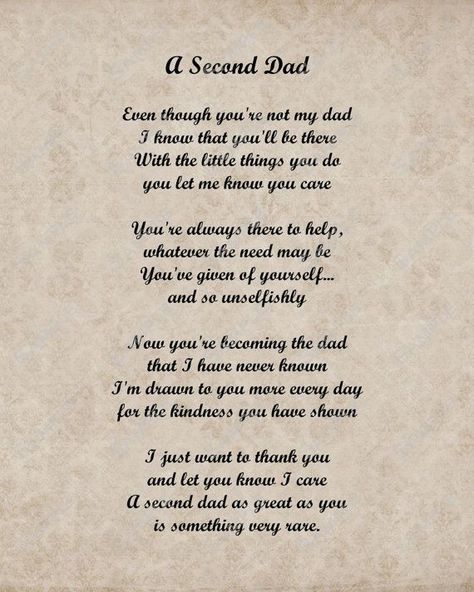 Step Father Quotes, Step Children Quotes, Step Dad Quotes, Blended Family Wedding, Dad Poems, Fathers Day Poems, Father's Day Message, Wedding Vows To Husband, Happy Father Day Quotes