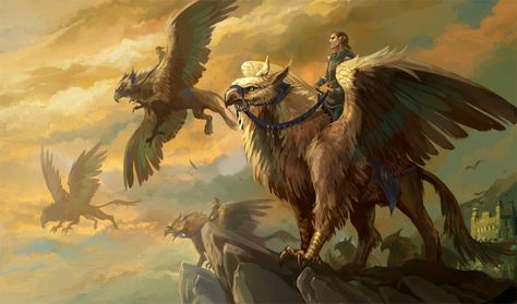 Golden Griffon | Chronicles of Arn Wiki | Fandom powered by Wikia Dead Rabbit, Mythical Creatures Art, Mythological Creatures, Mystical Creatures, High Fantasy, Arte Fantasy, 판타지 아트, Creature Concept, Fantasy Inspiration