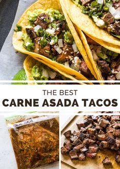 Easy Carne Asada, Steak Taco Recipe, Skirt Steak Tacos, Flank Steak Tacos, Street Taco Recipe, Isabel Eats, Carne Asada Recipes, Skirt Steak Recipes, Asada Tacos