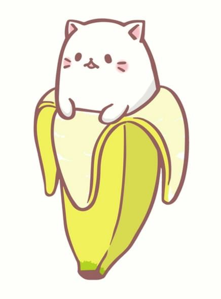 10 Drawings Of Cats As Our Favorite Foods Drawings Of Cats, Banana Cat, Old Warrior, Food Sushi, Pet Care Tips, Warrior Cats, Junk Food, Pet Care, Drawings