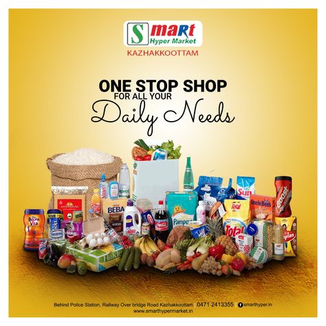 Super Market Products, Grocery Home Delivery Creative Ads, Grocery Delivery Poster, Creative Grocery Ads, Grocery Store Creative Ads, Grocery Store Advertising Design, Grocery Poster Design Ideas, Provision Store Banner Design, Supermarket Banner Design