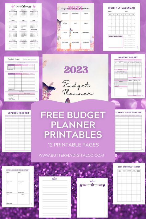 Free 2023 Budget Planner Printable PDF | Monthly Printable Planner by  Joseph Rahn 2023 Budget Planner, Aesthetic Budget Planner, Bi Weekly Budget Planner, Daily Budget Planner, Goodnotes Budget Planner, Monthly Budget Planner Templates, Free Budget Planner, Aesthetic Budget, 2023 Budget