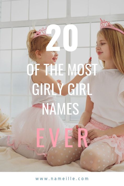 Girly Girl Names, Traditional Girl Names, Feminine Names, All Things Pink, Is A Girl, Twin Mom, Before Baby, Pink Sparkly, Princess Girl