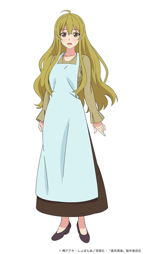 Peasant Character Design, Anime Mom, Peasant Outfit, Mom Characters, Female Cartoon Characters, Female Cartoon, Girly Art Illustrations, Character Design References, Girly Art