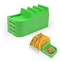 Tortilla Sandwiches, Hard Tacos, Taco Tray, Dinner Picnic, Taco Holder, Taco Holders, Plastic Party Plates, Black Dinnerware, Taco Stand