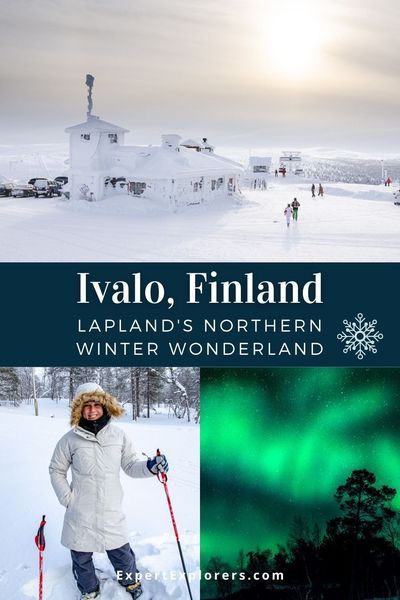 Head to Ivalo, in Finland's northern Lapland this winter. Awe at the northern lights, play on the world’s longest toboggan run, go snowshoeing, dog sledding, and enjoy tons of winter wonderland activities. Guide of what to do and see in and around Ivalo. Where to stay in Ivalo, and how to see the northern lights (aurora borealis). Via ExpertExplorers.com | #Finland #WinterDestinations #Travel #NorthernLights Ivalo Finland, Winter Wonderland Activities, Northern Lights Finland, European Travel Tips, Finland Travel, Lapland Finland, Winter Destinations, See The Northern Lights, The Northern Lights