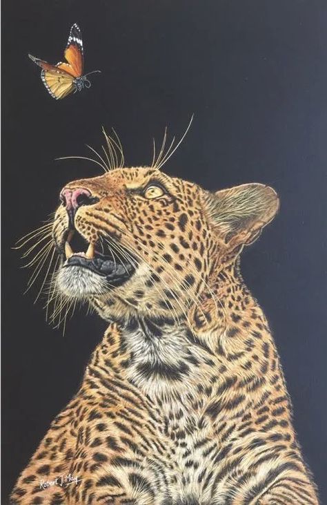 Leopard Artwork, Art Competition Ideas, Mixed Media Painting On Canvas, Leopard Painting, Wild Animal Wallpaper, Art Hacks, Tree Of Life Art, Artistic Pictures, Big Cats Art