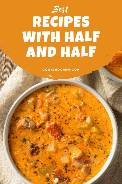 Recipes With Half And Half, Southwest Chicken Pasta, Half And Half Cream, Half And Half Recipes, Cheese Mashed Potatoes, Ham Potato, Chicken Alfredo Pasta, Sausage Gravy, Half And Half