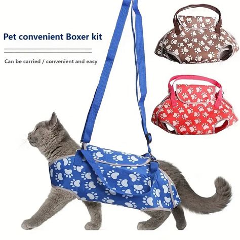 Pet Carrier Bag Simple Portable Cat Handbag With Shoulder Strap And Handle Breathable Large Capacity Cat Bag | Free Shipping For New Users | Temu Dog Carrying Bag, Cat Backpack Carrier, Puppy Carrier, Pet Travel Carrier, Cat Handbags, Dog Carrier Bag, Pet Carrier Bag, Dog Car Seat Cover, Animal Bag