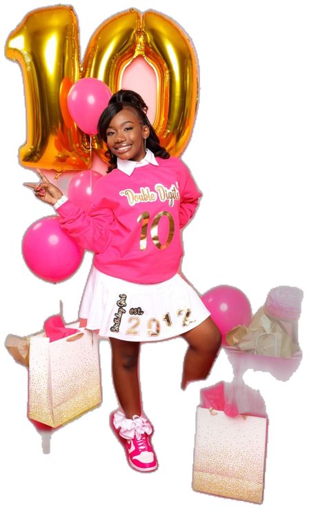 10 and Clueless theme Double digits birthday Double Digit Birthday Ideas Daughters, 10 Birthday Photo Shoot Ideas, Clueless Theme, Double Digit Birthday Ideas, Double Digit Birthday, Birthday Photo Shoot Ideas, Double Digits Birthday, Birthday Photo Shoot, 10 Birthday