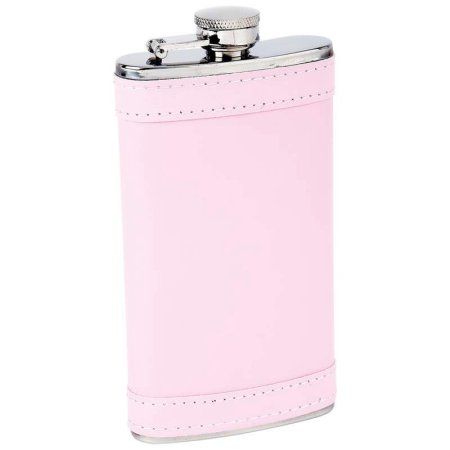 MaxamÂ® 6oz Stainless Steel Flask with Pink Wrap Wine Flask, Pink Taco, Real Eyelashes, Blame It On The Alcohol, Arctic Blast, Liquor Flask, Pink Products, Pocket Screws, Wine Tools