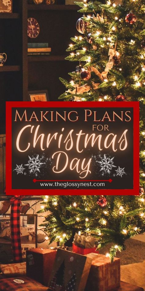 Avoid getting overwhelmed on Christmas Day or Christmas Eve! This guide has everything you need to know about how to plan for Christmas Day and make fun, stress free Christmas Eve plans. Get ideas on what to do on Christmas Day & Eve either alone, as a couple, with family or with friends. Create a Christmas Eve to do list to prep for Christmas dinner & hosting activities. Get some ideas on Christmas Day morning & Christmas Eve night traditions you can do during these magical 2 days! Christmas Dinner Hosting, Christmas Day Activities, Christmas Things To Do, Inexpensive Christmas Gifts, Christmas Prep, Christmas Organization, Christmas Preparation, Hosting Christmas, Christmas Planning