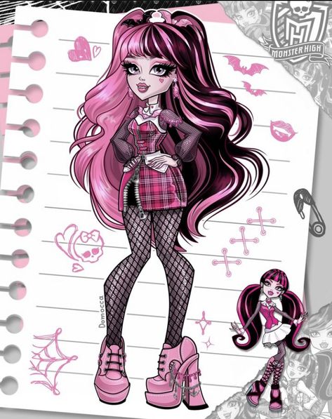 Monster High Fanart, Draculaura Aesthetic, Arte Monster High, Monster High Pictures, Moster High, Catty Noir, Monster High Art, Monster High Characters, High Art