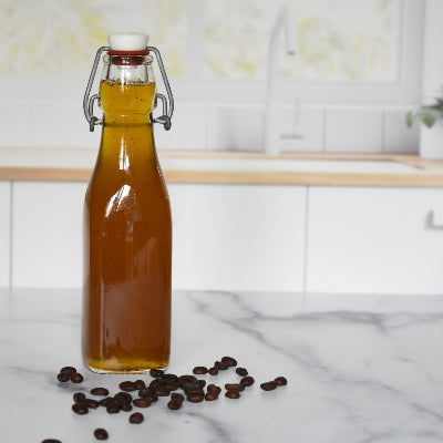 How to make Coffee-Infused oil. – Talking Crow Coffee Roasters, LLC Coffee Oil For Skin, Live Naturally, Coffee Oil, Argon Oil, Infused Oil, Ground Coffee Beans, Decaf Coffee, Canning Jar, Infused Oils