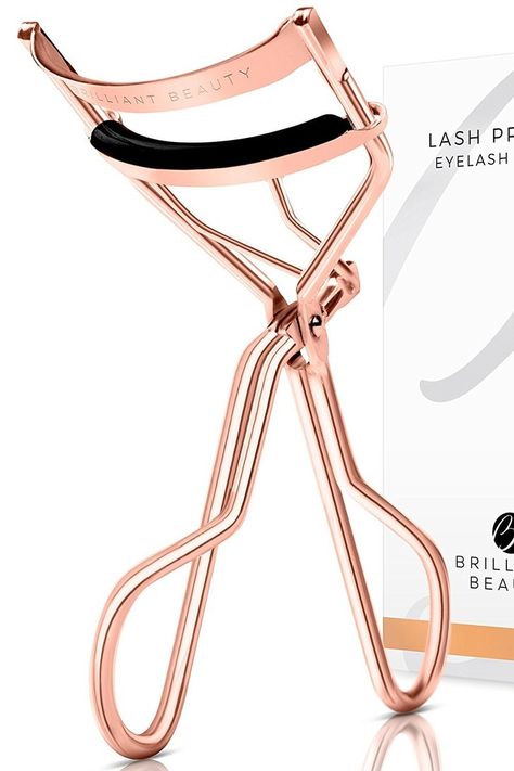 This $10 Rose Gold Eyelash Curler Is Going Viral on Amazon — I Tried It and Now I’m Obsessed Eyelashes Quotes, Eyelash Separator, Mascara Application, Types Of Eyes, Lash Curler, Going Viral, Eyelash Curler, Gold Copper, Eye Shapes