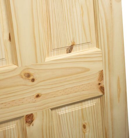 Colonial Doors, Knotty Pine Doors, 6 Panel Door, Colonial Style Interior, Colonial Door, Wood Interior Door, Door Covering, Solid Wood Interior Door, Door Coverings