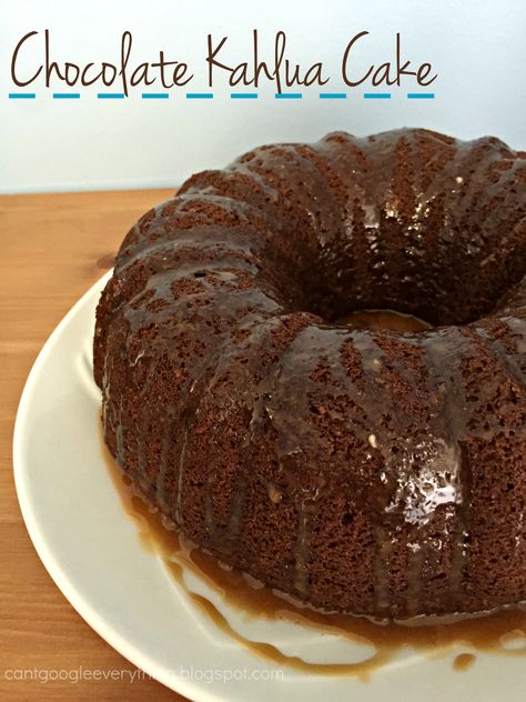 Kahlua Balls, Kahlua Cake Recipe, Olive Oil Bundt Cake, Small Recipes, Festive Cakes, Gluten Free Chocolate Desserts, Kahlua Cake, Weekend Recipes, Gluten Free Chocolate Cake