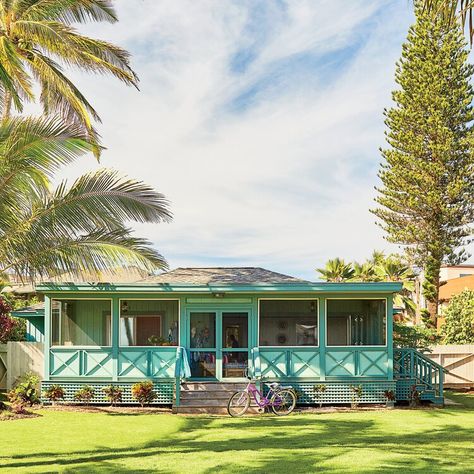 Hawaii Homes, Tropical Home Decor, Surf Shack, Beach Shack, Beach Cottage Decor, Beach House Interior, Beach House Design, Beach Cottage Style, Beach Bungalows