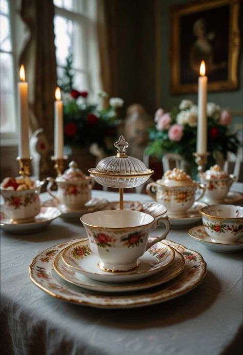 14 Christmas Tea Party Ideas to Make Your Holiday Season Unforgettable » HomeDecorFull Victorian Tea Party Aesthetic, Christmas Tea Party Ideas, Christmas High Tea, Afternoon Tea Table Setting, Rustic Tea Party, Tea Party Tablescape, Holiday Tea Party, Winter Tea Party, Tea Party Table Settings