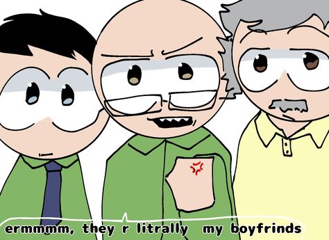 Southpark rick x Mr mackey x mr garrison LMAOOO Mr Garrison X Mr Mackey, Mr Garrison, Mr Mackey, South Park, Humor, Quick Saves, Art, Humour