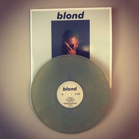 Frank Ocean Blond on limited edition vinyl mounted on Record Props – Vinyl Record Display – Visit the Community Gallery of Albums on Display Best Vinyl Albums, Blond Vinyl Frank Ocean, Blond Frank Ocean Vinyl, Frank Ocean Blond Vinyl, Frank Ocean Vynil, Frank Ocean Record, Blond Vinyl, Frank Ocean Vinyl, Blonde Vinyl