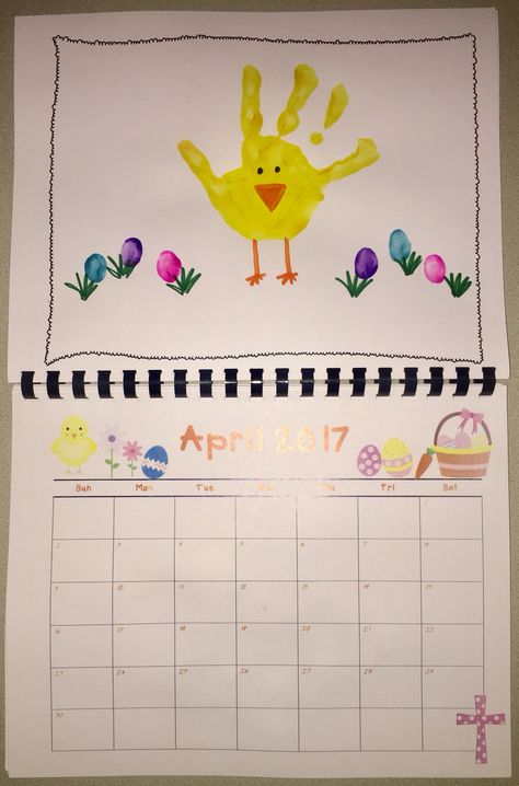 April Handprint Art, April Calendar Ideas, June Handprint Calendar, March Handprint Calendar, Monthly Handprint Art, Diy Handprint Calendar, April Daycare Calendar, Hand Calendar Handprint Art, Handprint Calendar Ideas