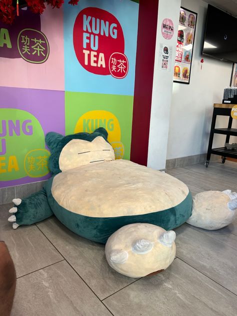 Anime Bean Bag, Bean Bag Chair Cute, Sleeping Bean Bag, Giant Snorlax Bean Bag, Snorlax Bean Bag Chair, Giant Snorlax Plush, Bean Bag Chair Bedroom Aesthetic, Bean Bags Aesthetic, Snorlax Beanbag