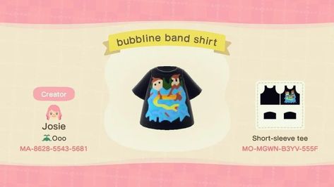 Animal Crossing Pajamas Code, Acnh Pajama Codes, Animal Crossing Pajamas Design, Acnh Tee Shirt Designs, Acnh Clothes Design Id Male, Acnh Shirts Design Codes, Acnh Outfits, Ac Codes, Animal Crossing Memes