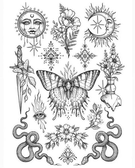 Tattoo Placements, Art Flash, Tattoo Zeichnungen, Men Tattoos, Inspiration Tattoos, Doodle Tattoo, Tiny Tattoo, Aesthetic Tattoo, Tattoo Flash Art