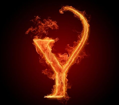 HD wallpaper: letter y with flame photo, fire, burning, fire - natural phenomenon | Wallpaper Flare The Alphabet, Alphabet, Black