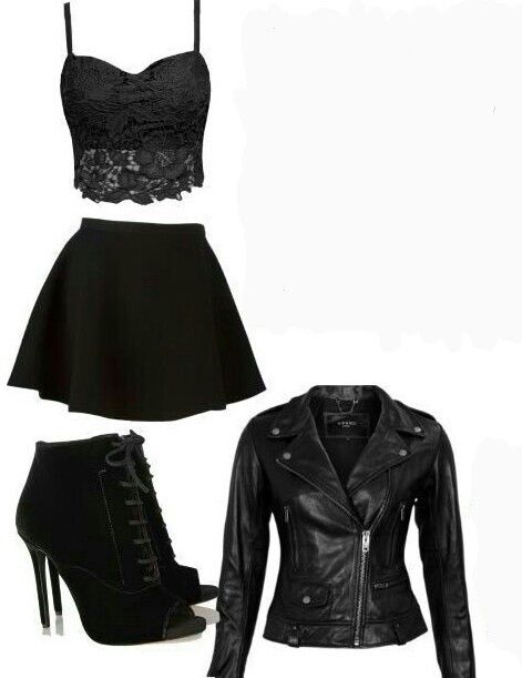 Tvd Outfits Ideas, Shadow Hunters Outfit, Tvd Outfit Ideas, Tvd Inspired Outfits, Vampire Goth Outfits, Tvd Outfits, Katherine Pierce Outfits, Crop Top Outfits, Gothic Outfits