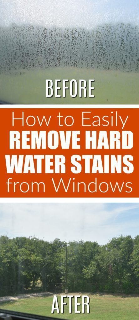 how to remove hard water stains and spots from windows and glass | DIY green cleaning tutorial and tips for bathroom Homemade Toilet Cleaner, Hard Water Spots, Clean Baking Pans, Hard Water Stain Remover, Cleaning Painted Walls, Glass Cooktop, Deep Cleaning Tips, Hard Water Stains, Water Spots