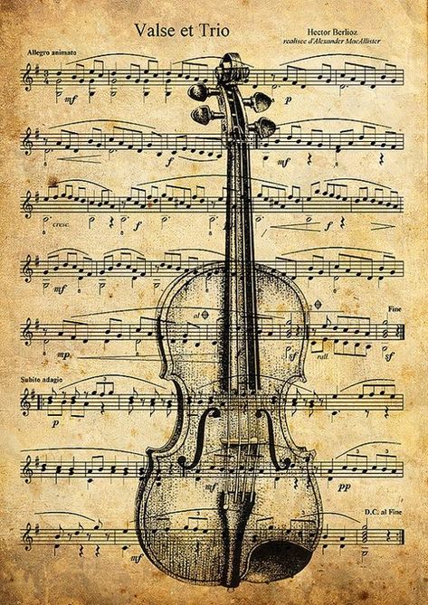 Wallpaper Musik, Stary Papier, Posters Typography, Posters Inspiration, Sheet Music Crafts, Violin Art, Penanda Buku, Sheet Music Art, Posters Design