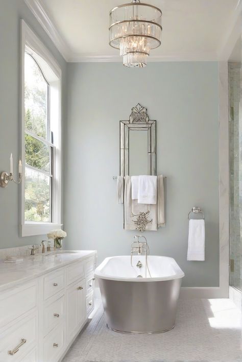 Step into a world of elegance with Maison Blanche Magic! Discover the enchanting 2024 bathroom décor, featuring SW 7526 for a touch of luxury in your daily routine. #Ad #homedecor #homedesign #bathroom #Painthome interiorarchitecture best Wall Colors for Bathroom Colors
Bright Room Colors
best colors combinations bathroom
bathroom Remodeling
Modern Paint Colors
2024 Add Color To White Bathroom, Sherwin Williams Stardew Bathroom, Paint Sheen For Bathroom, Bathroom Wall Colors 2024, Best Paint For Bathroom Walls, Master Bath Paint Colors, Farrow And Ball Bathroom, Popular Bathroom Paint Colors, Bathroom Paint Colors Benjamin Moore