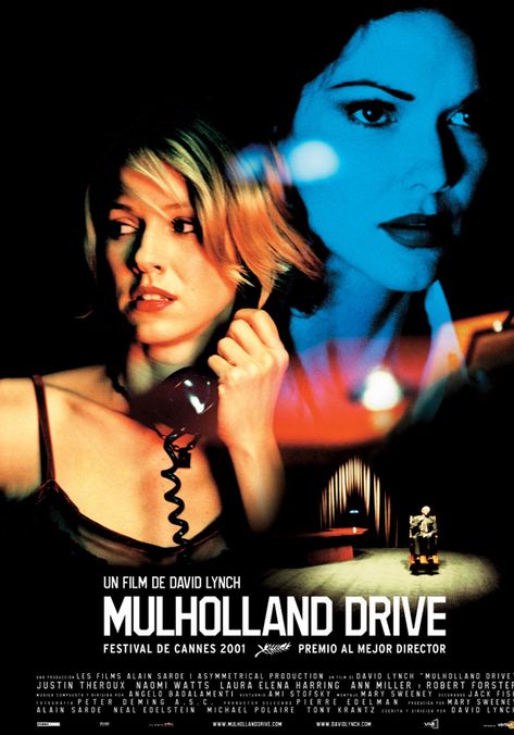 Blue Velvet Movie, Drive Poster, Mulholland Drive, Justin Theroux, Cinema Art, Septième Art, Naomi Watts, Cinema Posters, Independent Films