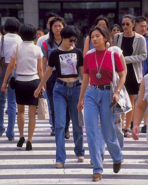 alex ♂ on Instagram: “90s south korean street style 🍒” 80s Asian Fashion, Japan 90s Fashion, 90s Japanese Street Fashion, 90s Japan Fashion, 90s Asian Fashion, 90s Street Fashion, 80s Japanese Fashion, Japanese Fashion Women, 90s Street Style