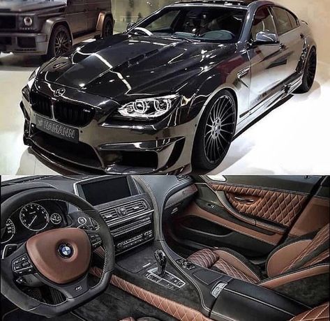 BMW M6 Gran Coupé Black/Chocolate Two Tone Bmw Benz, Bmw 650i, Bmw M Power, Bmw 6 Series, Bmw M6, Foose, Audi Rs, Benz Amg, Audi Cars