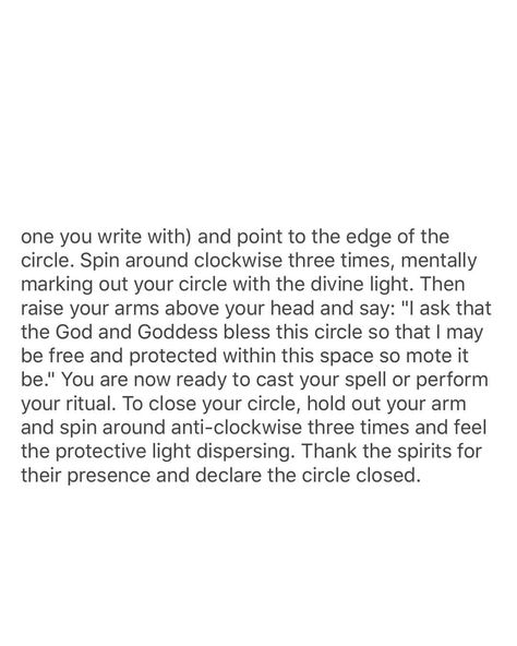 How to cast a basic circle protection . #inspiration #witch #witches #crystals #candles #crystalhealing #crystallovers #witchesofinstagram… Eclectic Witch, Divine Light, Spells Witchcraft, Empath, Gods And Goddesses, Crystal Healing, Witch, It Cast, Writing