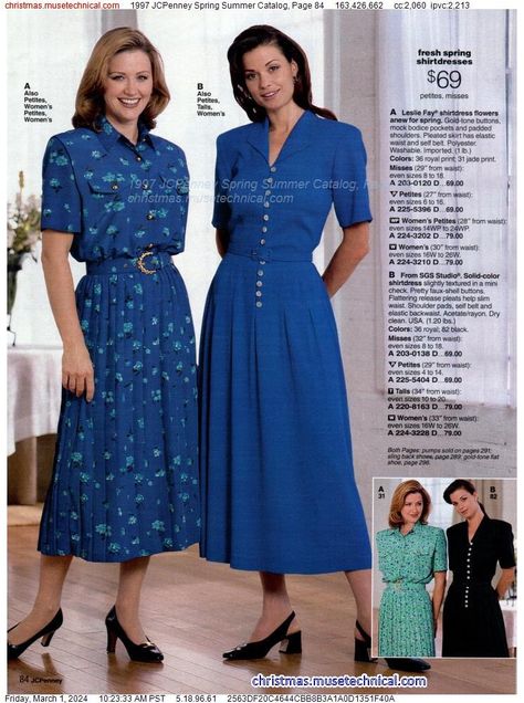 1997 JCPenney Spring Summer Catalog, Page 84 - Catalogs & Wishbooks Vintage Catalog, 90s Stuff, Nostalgic Vibes, Sears Catalog, 1990s Fashion, Christmas Catalogs, 90's Fashion, Vintage Vibe, Vintage Magazine