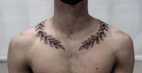 Men Neck Tattoo, Tattoo Collar Bone, Collar Bone Tattoo For Men, Bone Tattoo, Neck Tattoo For Guys, Collar Bone Tattoo, Hand Tattoos For Guys, Collar Bone, Neck Tattoo