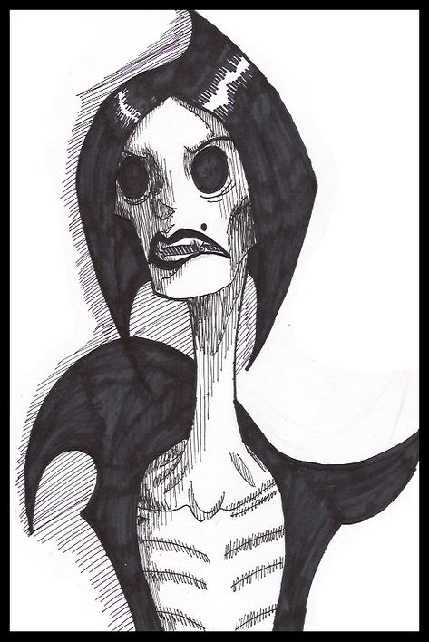 Tim Burton Drawings Style, Coraline Other Mother, Other Mother Coraline, Coraline Drawing, Tim Burton Drawings, Tim Burton Art Style, Coraline Art, Scary Drawings, Horror Drawing