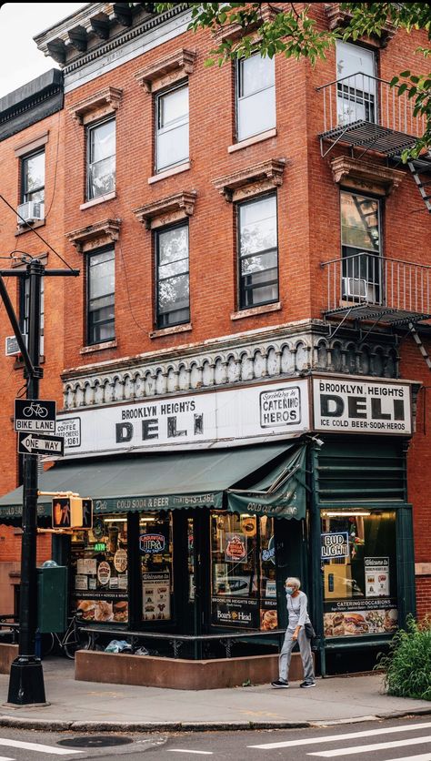 Storefronts Aesthetic, Storefront Photography, Urban City Aesthetic, New York Buildings Aesthetic, Building References, Nyc Buildings, City Scapes, 90s Buildings, Old School Building Aesthetic