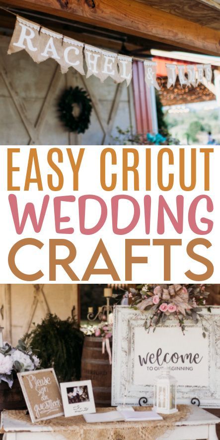 I want to show you how to make this super cute DIY Cricut Wedding Banner and an Easy Cricut Wedding Welcome Sign. You will love learning how to make these Easy Cricut Wedding Crafts for your big day. #cricut #diecutting #cricutmaker #diy #cricutprojects #cricutmade Wedding Decorations Using Cricut, Wedding Signs Made With Cricut, Cricut Ideas For Wedding Decor, Wedding Decor Using Cricut, Boho Wedding Cricut Ideas, Fall Wedding Cricut Ideas, Cricut Wedding Welcome Sign, Cricut Wedding Ideas Decoration, How To Make Wedding Signs