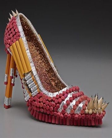 Weird Shoes, Muses Shoes, 3d Art Projects, Sculpture Lessons, Dallas Museum Of Art, Ap Studio Art, Sculpture Projects, 3d Studio, Art Exhibitions