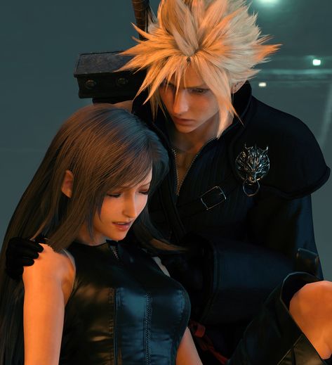 Tifa And Cloud, Tifa Ff7 Remake, Final Fantasy Vii Cloud, Final Fantasy Cloud, Cloud And Tifa, Final Fantasy Collection, Advent Children, Final Fantasy Vii Remake, Tifa Lockhart