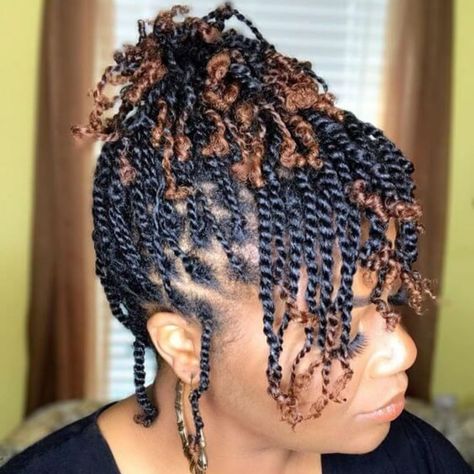 30 Stunning Summer Protective Hairstyles for 2023 - Coils and Glory Fall Hairstyles For Black Women, Mini Twists Natural Hair, Twisted Hair, Natural Twists, Fall Hairstyles, Protective Hairstyles For Natural Hair, Hairstyles Natural, Natural Hair Twists, Twist Styles