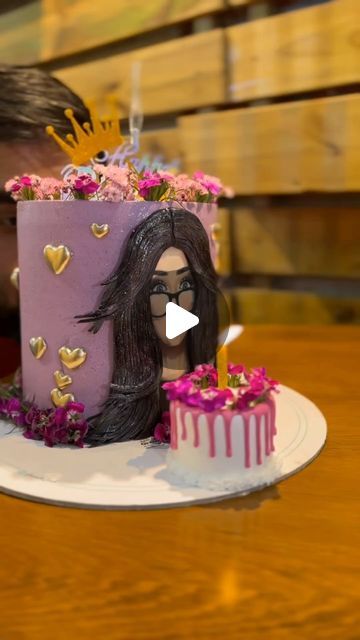 Cake Designs For Girl, Chocolate Cake Designs, Cake Candle, Easy Chocolate Cake, Cake Trends, Candle Cake, Yes Or No, Sweet Table, Cake Tutorial