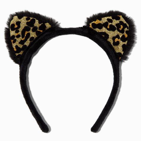 Leopard Print Cat Ears Headband, Cheetah Headband, Gretchen Weiners, Halloween Costumes And Makeup, Aladdin Birthday Party, Therian Gear, Cat Ears Headband, Couples Costume, Weiners, Everything Fall