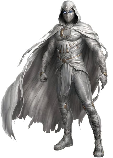 Moon Knight Cosplay, Moon Knight Comics, Marvel Concept Art, Batman Concept, Mr Knight, Marvel Moon Knight, Marvel Artwork, Knight Art, Marvel Comics Art