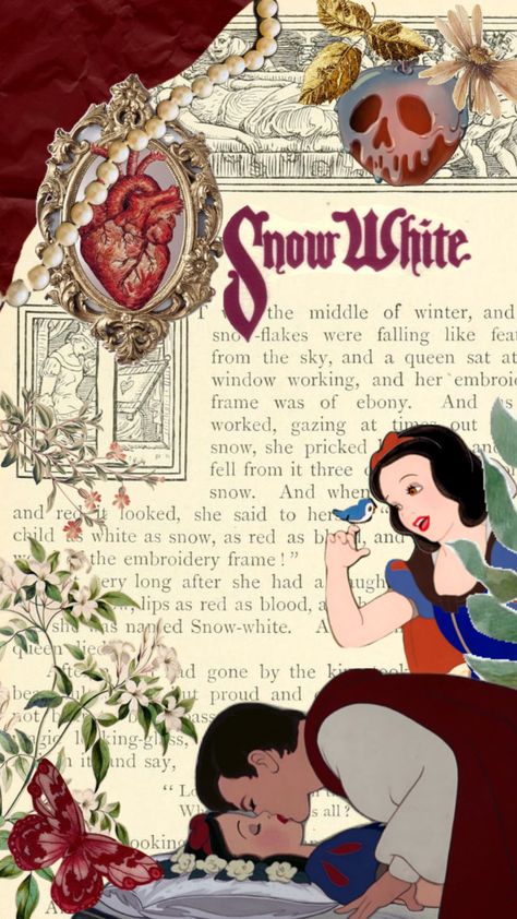 #myfirstshuffle Snow White Collage, Disney Snow White Wallpaper, Snow White Wallpaper Iphone, Snow White Aesthetic Wallpaper, Disney Wallpapers Aesthetic, Wallpaper Snow White, Wallpaper Disney Princess, Snow White Aesthetic, Snow White Background